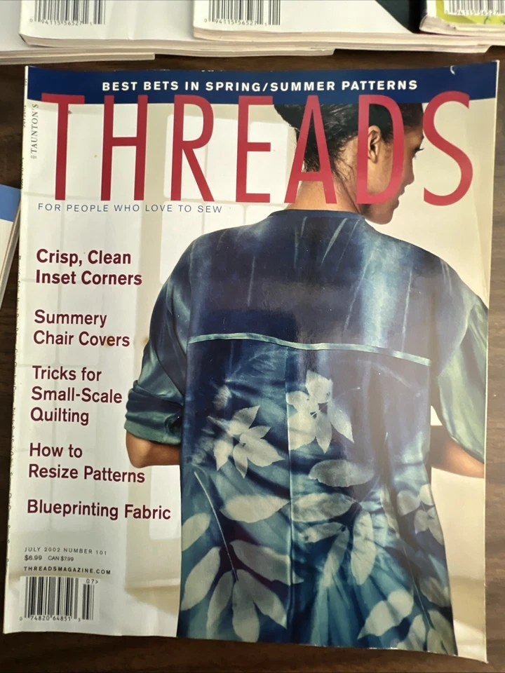 Threads Magazine Lot of 10 ISSUES 2002-2005 Vols 98 101 104 110 113 115-119 - Image 3 of 4