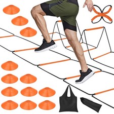 Agility Ladder, Speed Ladder, Agility Ladder Speed Training Equipment, Footba...