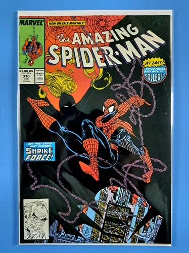 Amazing Spider-Man #310 Marvel Comics 1988 Todd McFarlane Shrike Force NM/NM+🔥