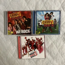Camp Rock,  High School Musical 3 CD LOT - USED CDs