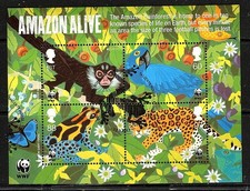 GB 2011 - World Wildlife Fund - Mini Sheet - Very Fine Used