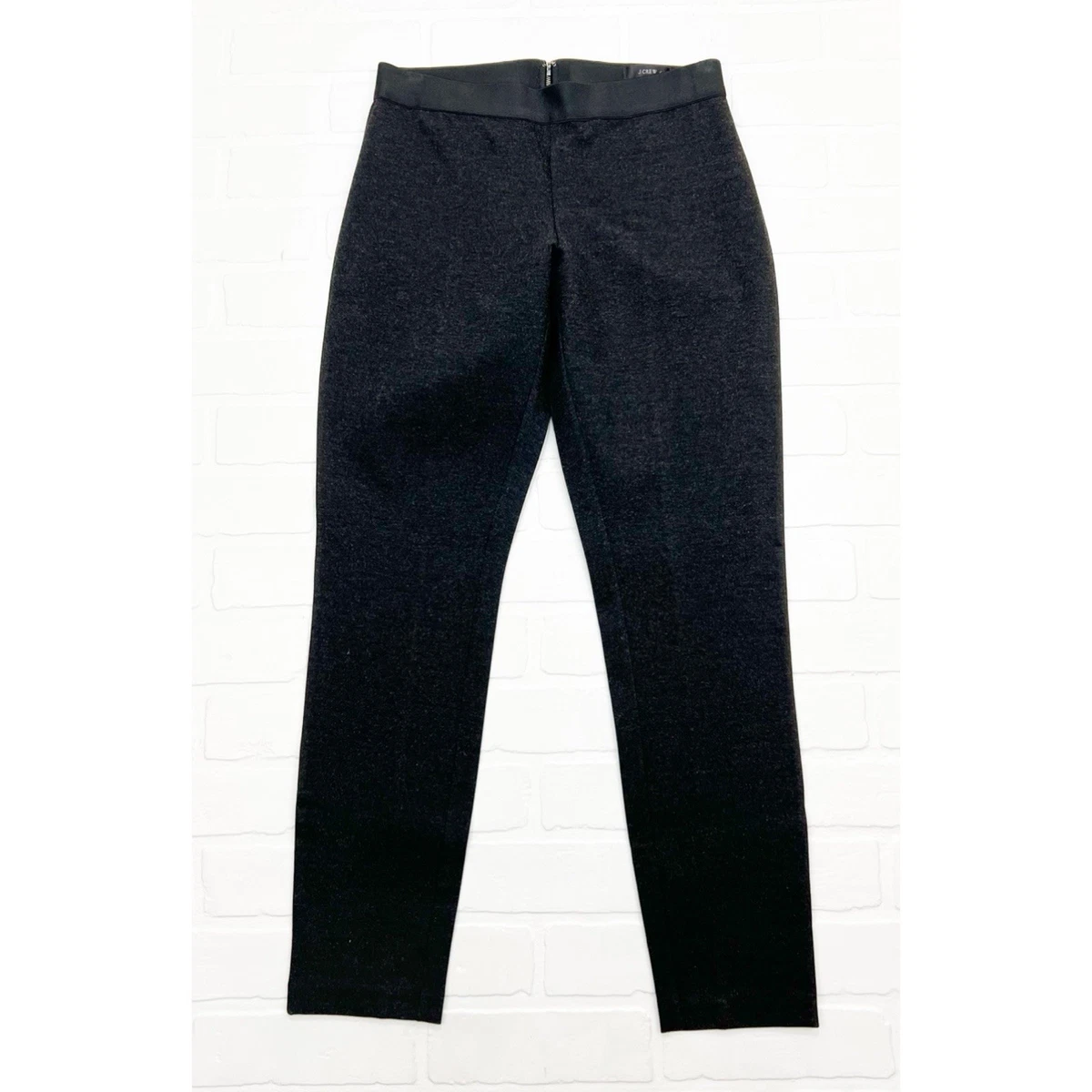 Pantalon Tailleur J.Crew En Laine Mélangée Gris Anthracite - Taille 8 (Inseam 32) - Neuf Avec étiquette