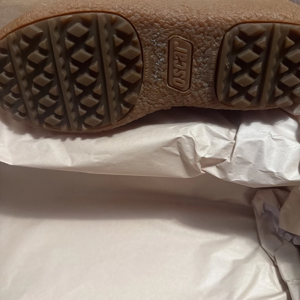 Oscar Sport Botas Deportivas Piel Genuina Crema Gamuza Pres-Ski Media Pantorrilla WMNS Talla EU37/US6 Foto 4 de 4