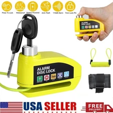 Disc Brake Lock Motorcycle Alarm Sound Anti-Theft Bike Motorcycle Wheel Lock