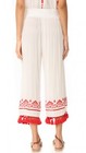 NWOT! PARKER  Embroidered  wide leg Tasseled  Pants  ( XS ) — photo 3