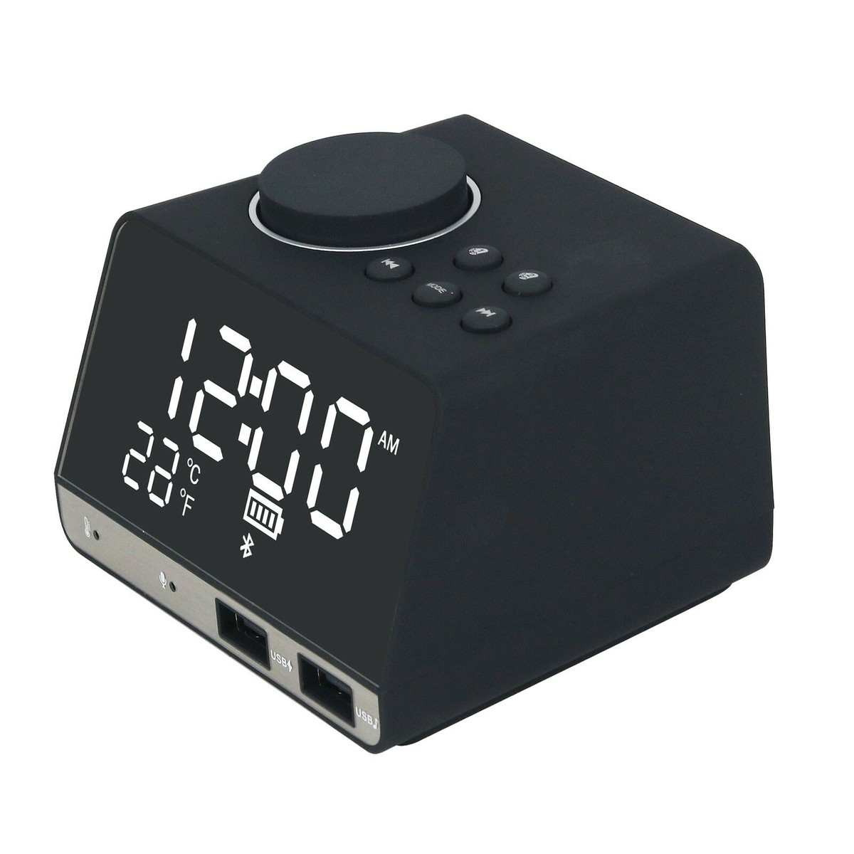 K11 Radio Alarm Clock K11 Alarm Clock Radio Bluetooth Speaker Dual