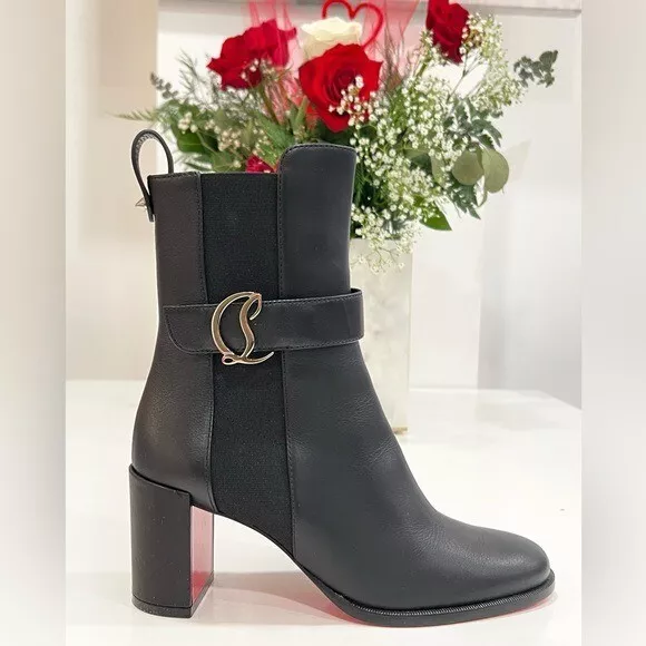 Louboutin buckle best sale boots
