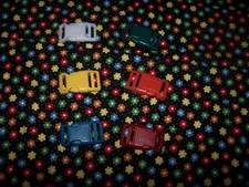 Wet Nose Designs Colorful Dainty Daisies Dog Collar Rainbow Flowers COLOR Buckle