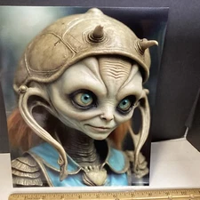 Anime Woman AI Photograph 8“ X 10“ Halloween Sci Fi Fantasy Wonderland