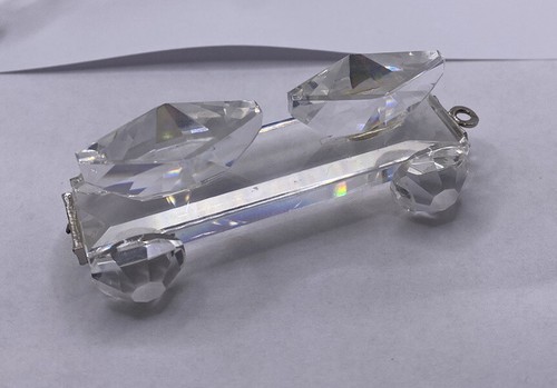 SWAROVSKY CRYTAL TRAIN SET LOCOMOTIVE DISPLAY FIGURINE - Picture 4 of 4