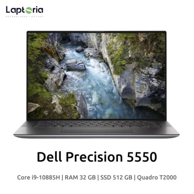 Dell Precision 5550 Core i9-10885H 32GB 512GB 15.6'' FHD NvidiaQuadroT2000 B-Ware