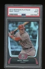 2012 Bowman Platinum Mike Trout PSA 9 #16