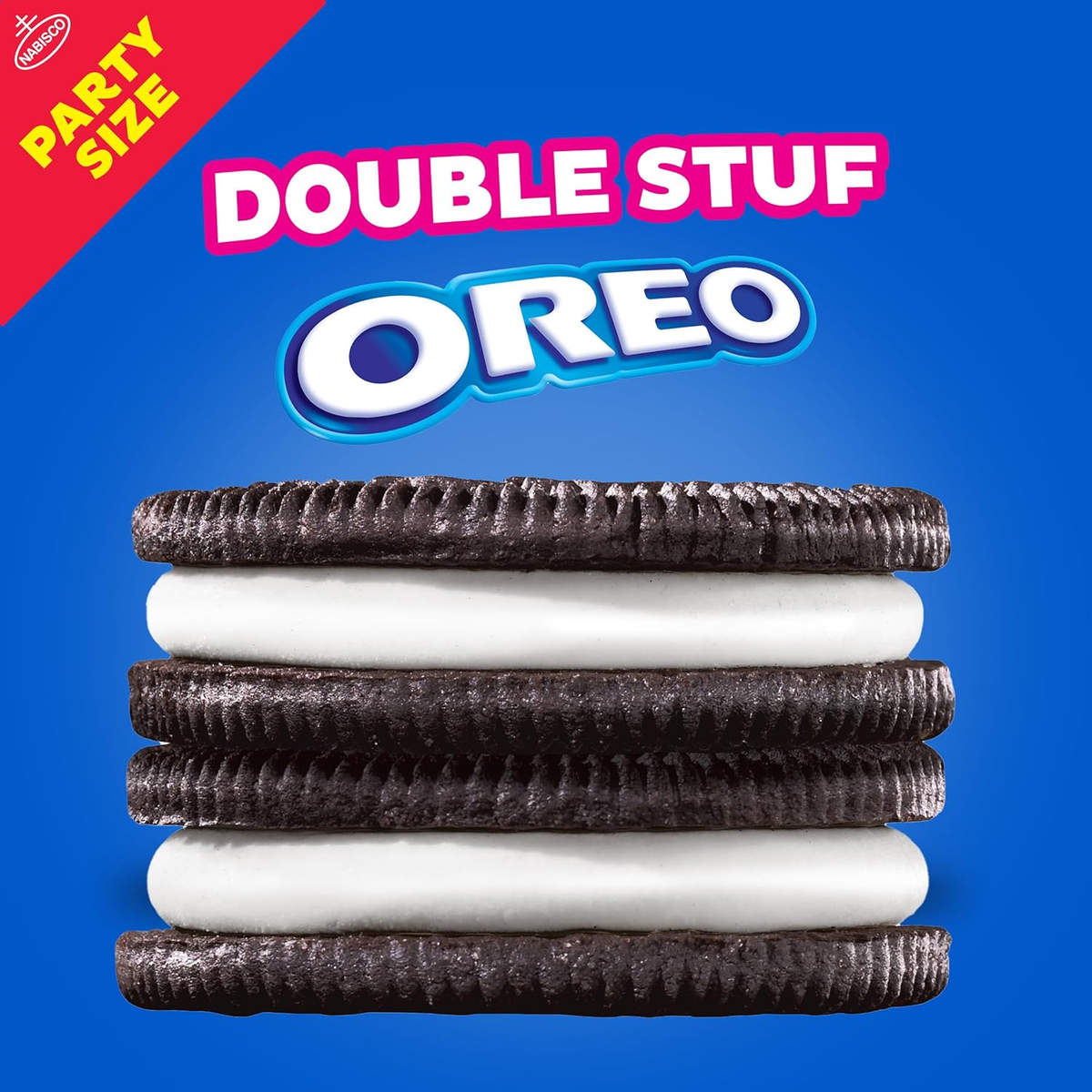 OREO Double Stuf Chocolate Sandwich Cookies, Party Size, 707g | eBay