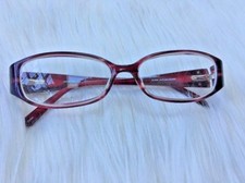 REVLON Anteojos Recetados RV 568 001 Otoño Rojo Berry Marco 52 mm