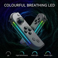 7-Farben-LED-Joycons-Controller für Switch/O...