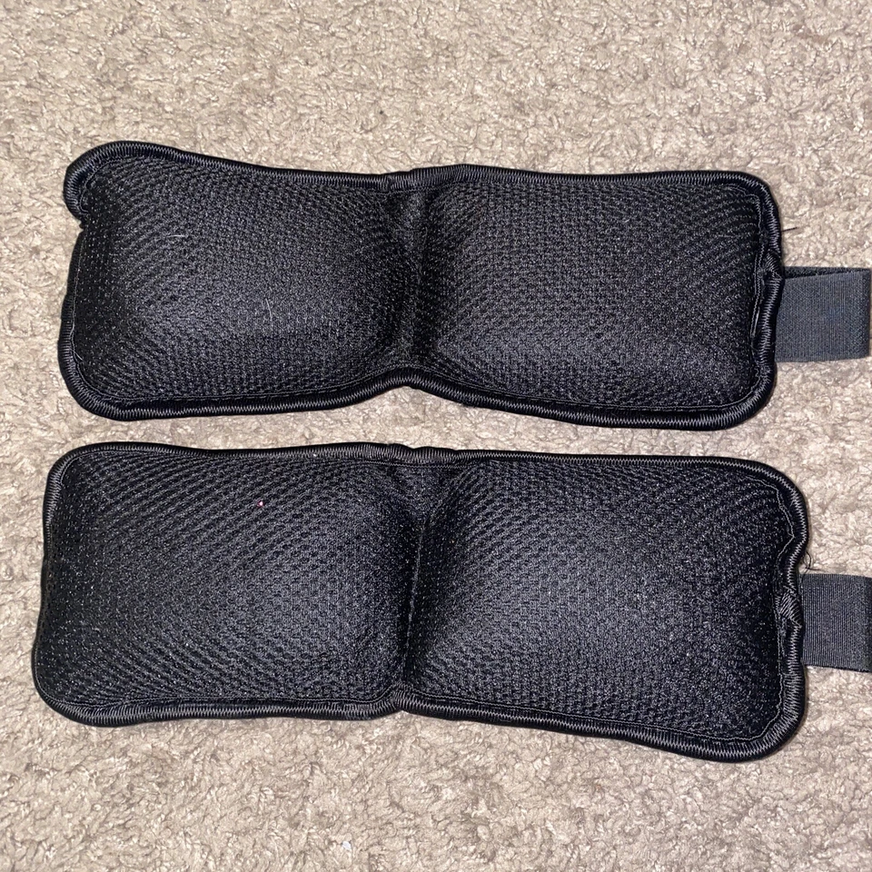 SPRI 2.9LB Each Pair of Ankle Weights Adjustable HEAVY! Black! SEE! - Image 3 of 3