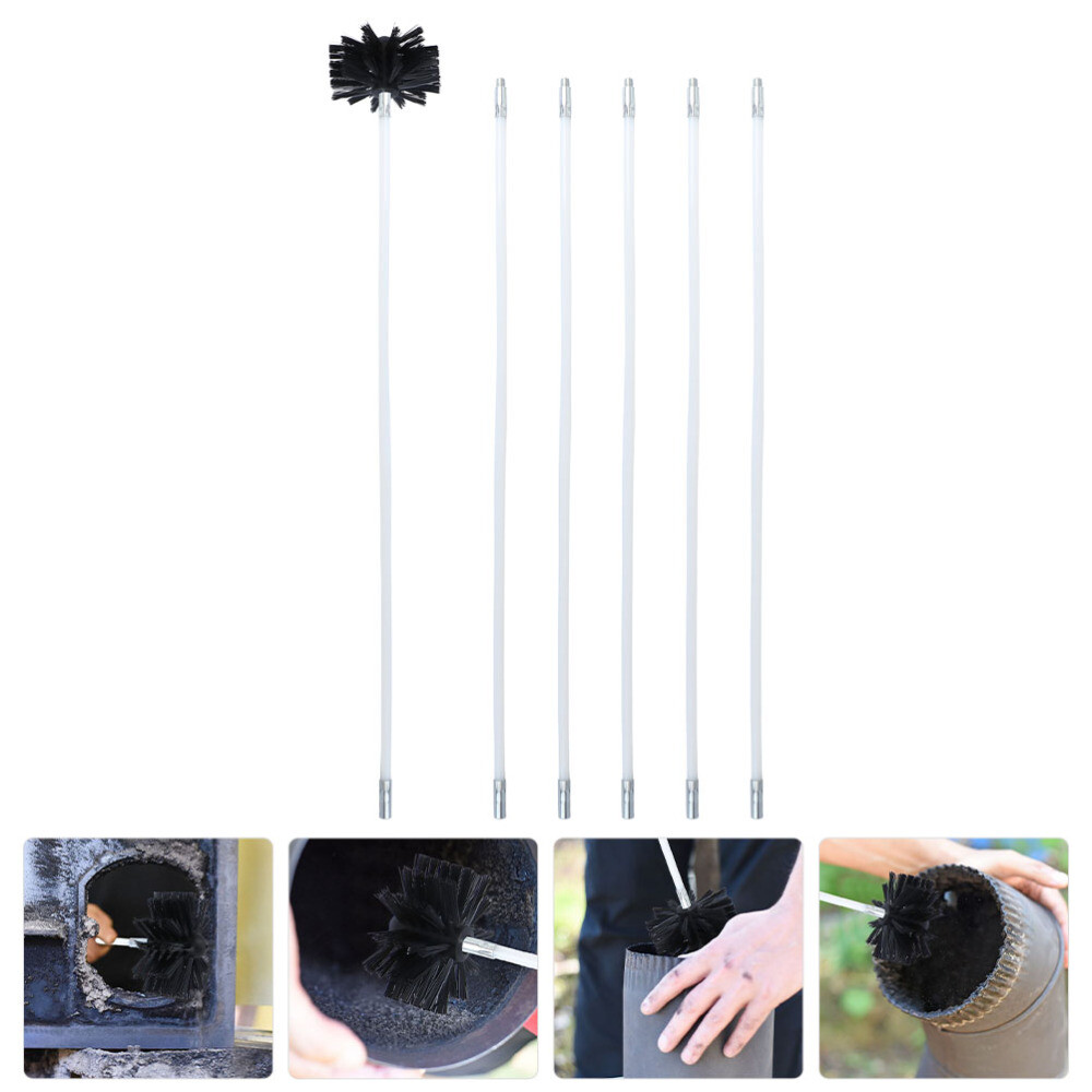 Cepillo Herramienta Chimenea Producto de Limpieza Profesional Chimenea Alargar Aire