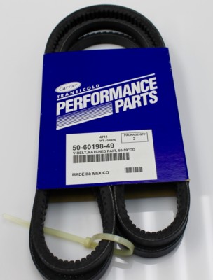 50-60198-49 Belt Set for Carrier Transicold Supra 650 - 750 Engine to Compressor