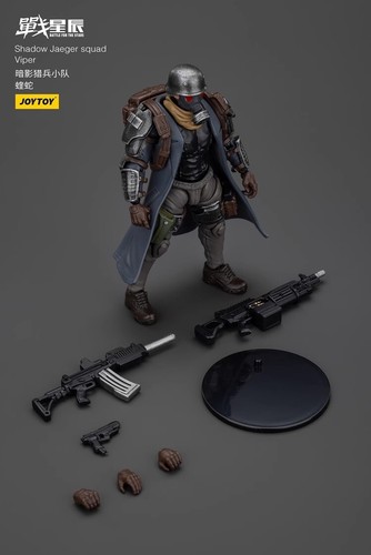 JOYTOY Action Figure 1/18 Shadow Jaeger | Modello Da Collezione Viper | Regalo Di Compleanno Per Adulti