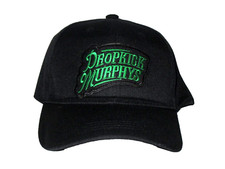 DROPKICK MURPHYS Music Band Logo Patch Adjustable Baseball Hat BRAND NEW