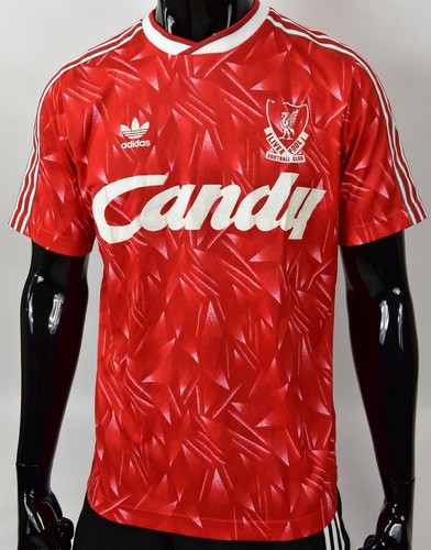 The Reds 1989-1991 Adidas Liverpool FC Home Remake Fußball Trikot Größe M Erwachsene - Bild 2 von 8