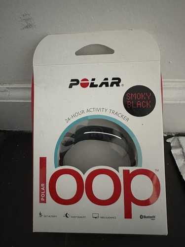 Polar Loop Black Tracker di attività 24 ore su 24, NUOVO DI ZECCA