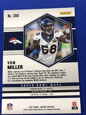 Panthers Von Miller Super Bowl Ring John Elway Super Bowl Rings Top