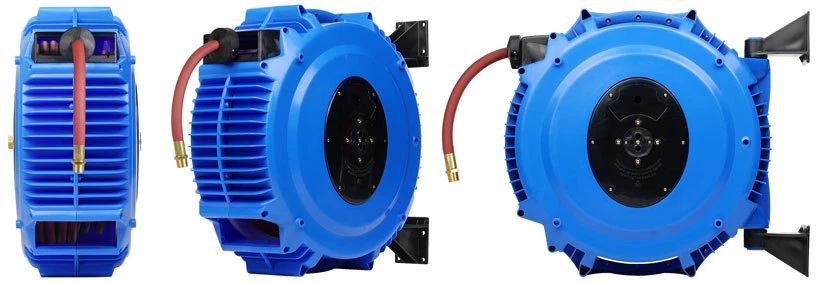 15M Retractable ReCoila Heavy Duty Air Water Hose Reel Compressed Air AW1215  | eBay