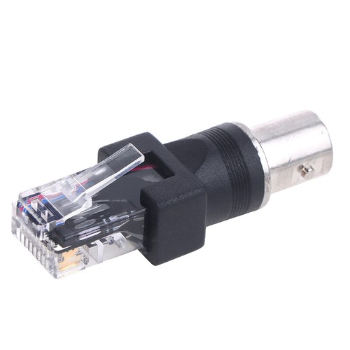 High Quanlity Connector BNC Female Jack To RJ45 Male Plug RF Adapter Coaxial AT