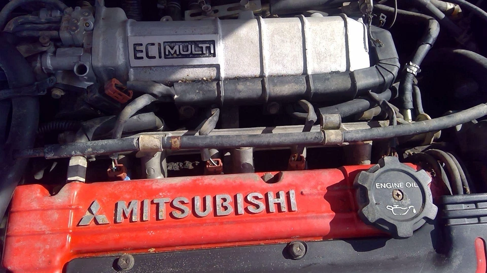 Полный комплект топливной рейки с форсунками 1991 1992 Galant Vr-4 оригинальный Dohc 2,0 л турбонаддув - Изображение 2 из 4