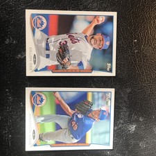 2014 Topps Jonathon Niese   &  Dillon Gee.   NY Mets