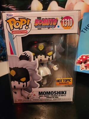 Funko POP! Boruto Naruto Next Generations Momoshiki Hot Topic Exc W/ Protector