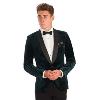 green evening jacket