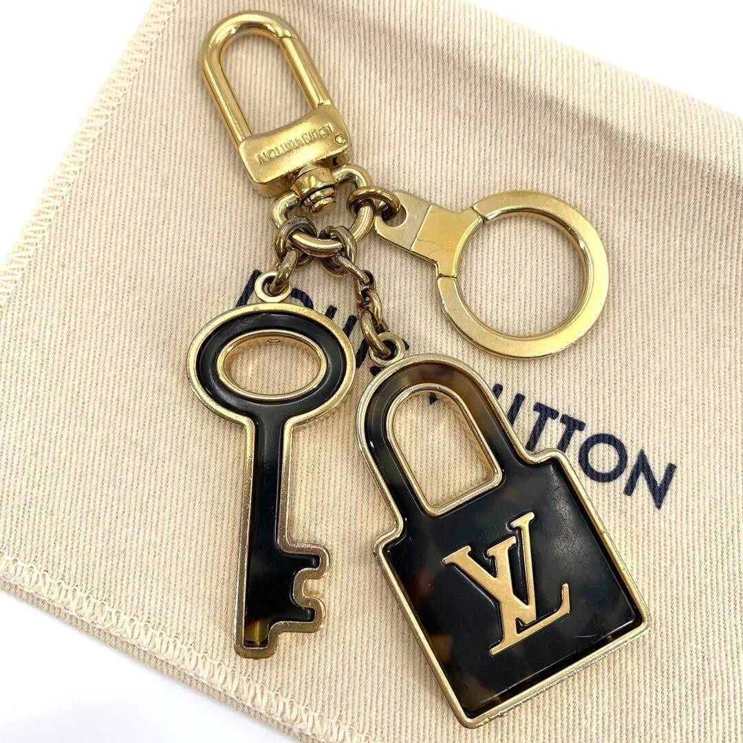 Louis Vuitton M66132 Bag Charm Porte Cles Confidence Gold Usde 