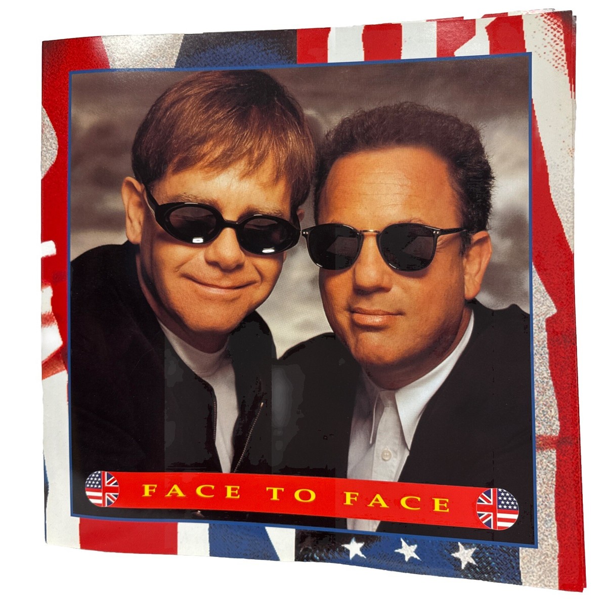 Vintage 90s Elton John & Billy Joel Face To Face Tour Program | eBay