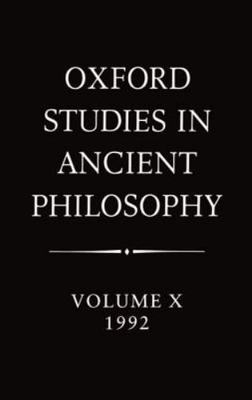 Oxford Studies in Ancient Philosophy : 1992, Hardcover by Annas, Julia (EDT),...
