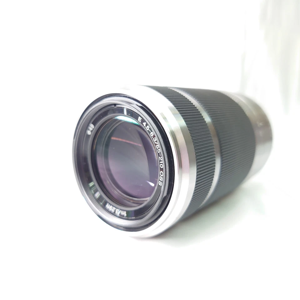 [N.COMO NUEVO] Sony E 55-210mm f/4.5-6.3 OSS E-Mount Lens SEL55210 Silver Fro... - Imagen 2 de 4