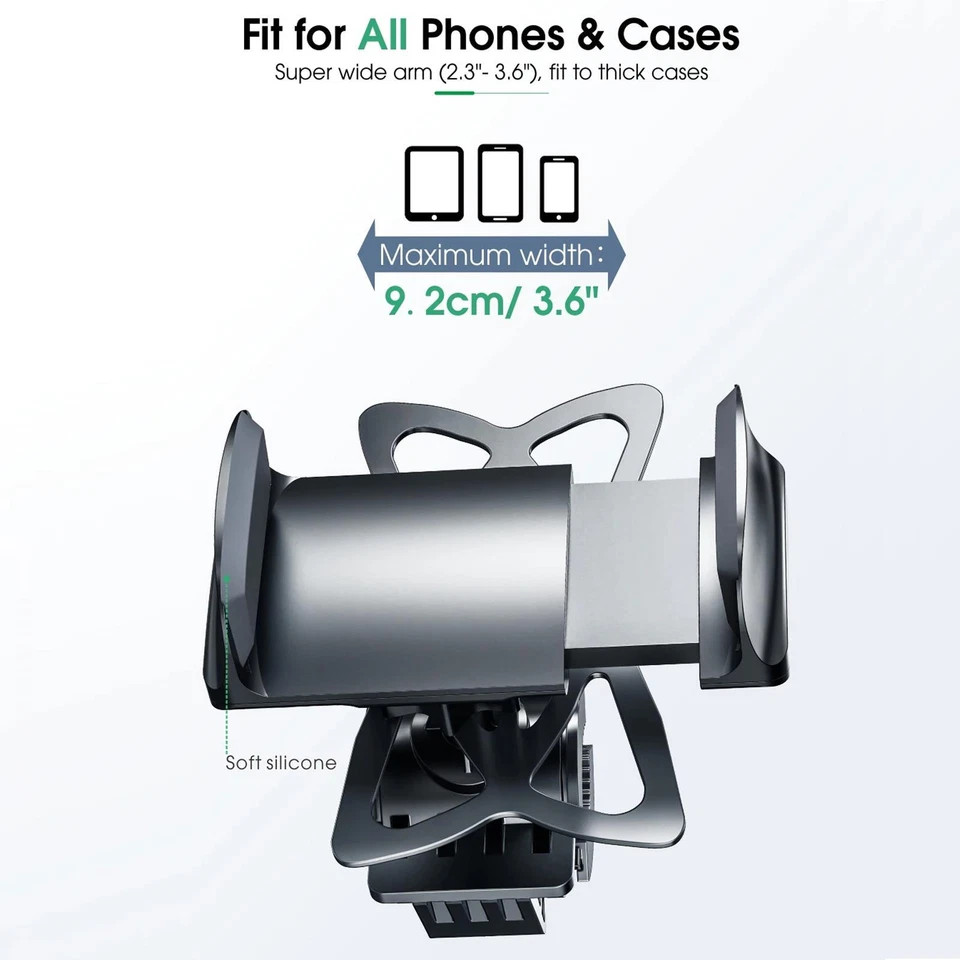 Vélo Support de Téléphone Smartphone Moto Guidon Scooter - Photo 2/4