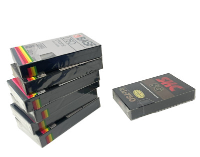 L750 Video Cassettes Lot of 7 (6 BASF  & 1 SKC) NEW SEALED NOS Beta