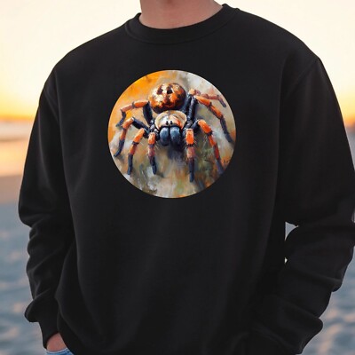 Tarantel Portrait Sweatshirt Kuschelig und Perfekt für jeden Anlass S bis 4XL
