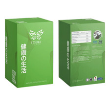 Itsuki Kenko Natural Detox Foot Patch 50 Sachets Herbal Cleansing