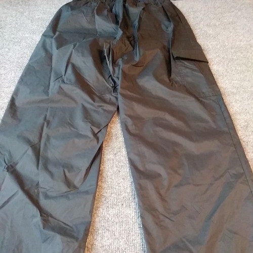 Columbia Pants Mens XL Black Parachute Pants Pockets Hook & Loop Ankle - Picture 13 of 17