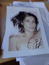 Sexy EMMANUELLE SEIGNER handsigned 8x11 IN PERSON! Guaranteed