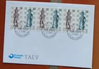 DENMARK FAROE ISLANDS 1983 CHESS PIECES ON BOARD COMPLETE SET FDC VF UNADDR