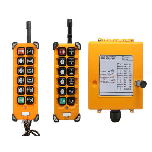Industrial Wireless Radio remote controller switch speed control Hoist Crane