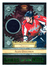  2011-12 Crown Royale Lords of the NHL Materials #1 Alex Ovechkin JERSEY