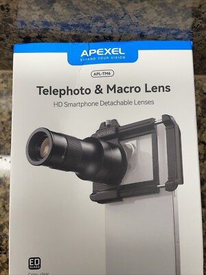 Apexel  Telephoto lens Macro lens Wide Angle  Phone Lens Kit for iphone