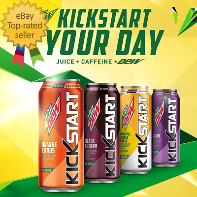 Kickstart, Fruit Punch, 92Mg Caffeine B & C, 80 Calories, 5% Juice