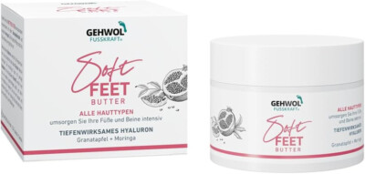 GEHWOL FUSSKRAFT *Soft Feet Butter* Granatapfel&Moringa für gepflegte Füße 100ml