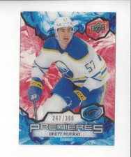 2021-22 Upper Deck Ice Hockey Red Parallel Rookie Singles xxx/399 - You Choose